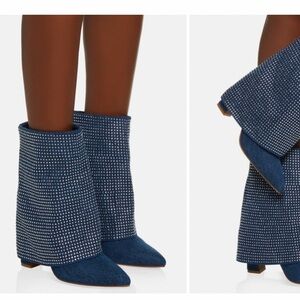 Stylish Blue Women's Boots